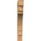 Ekena Millwork Merced Block Smooth Bracket, Western Red Cedar, 3 1/2"W x 24"D x 28"H BKT04X24X28MRC05SWR - alternate 2